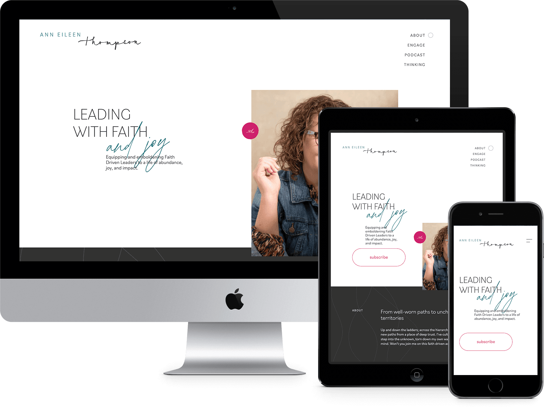 Ann Thompson Wordpress Website Thumbnail
